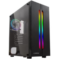 Rampage SPECTRA Tempered Glass Rainbow Ledli Fan Usb 1*3.0 Gaming Kasa - 1